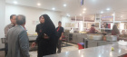 بازدید رئیس دانشگاه صنعتی شیراز از سلف‌سرویس دانشجویان و رستوران آزاد دانشگاه